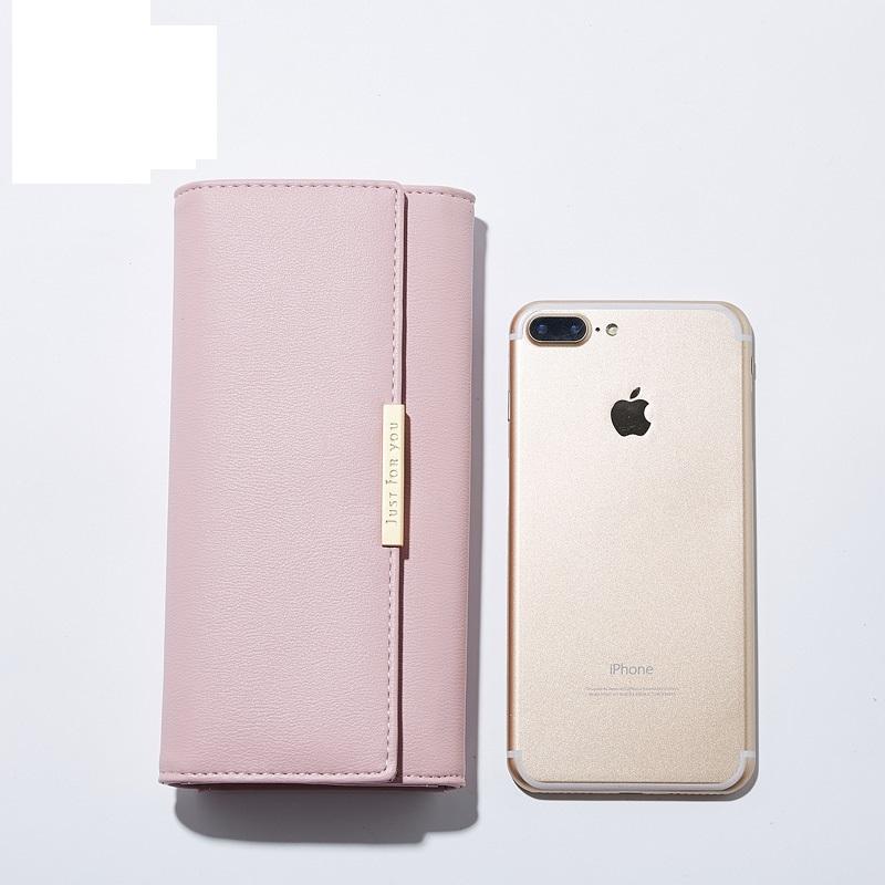 Good quality fashion latest design trifold wallet women ladies purse