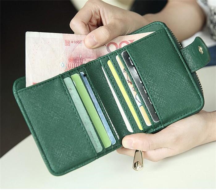 Wholesale korean fashion multiple card mini ladies coin purses women